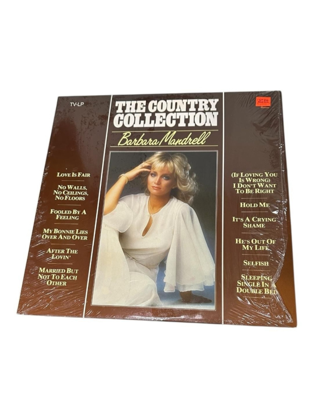 Vintage Barbara Mandrell Vinyl LP The Country Collection 1982 Black Netherlands